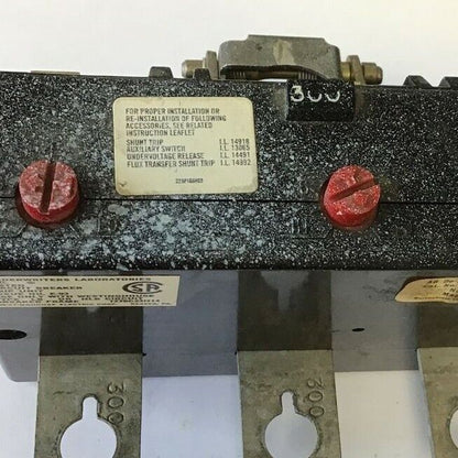 WESTINGHOUSE HLB3300T TRIP UNIT 300A