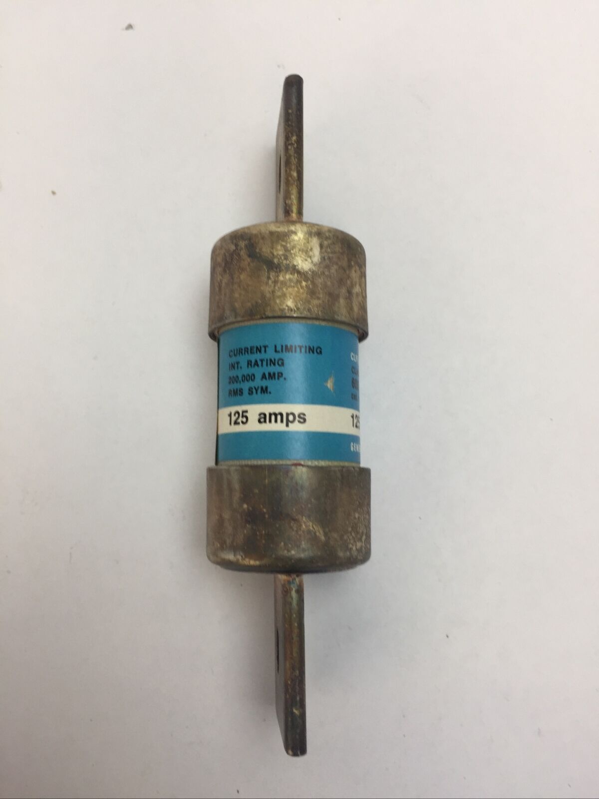 GE GF8B125 CLF FUSE 600VAC 125AMP CLASS J