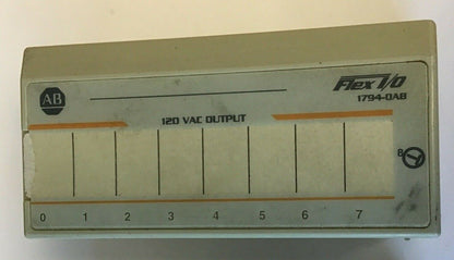 ALLEN BRADLEY 1794-OA8/A MODULE W/ 1794-TBNF/A TERMINAL BLOCK