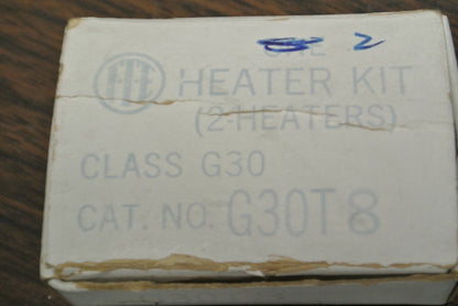 BOX of 2 / I-T-E G30T8 OVERLOAD HEATER ELEMENT / NEW SURPLUS