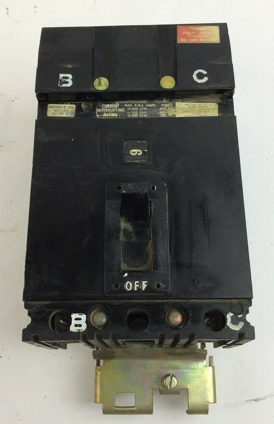 SQUARE D FA26020BC CIRCUIT BREAKER 20A 2POLE 600VAC 250VDC
