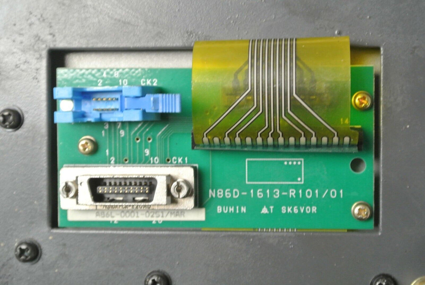 FANUC A02B-0236-C120/MBR / MDI UNIT / OPERATOR INTERFACE PANEL / KEYPAD