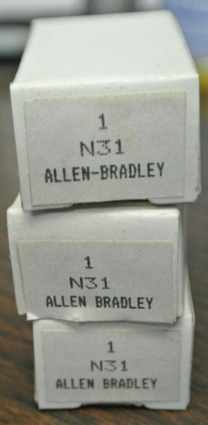 LOT of 3 / ALLEN-BRADLEY N31 THERMAL OVERLOAD HEATER ELEMENT