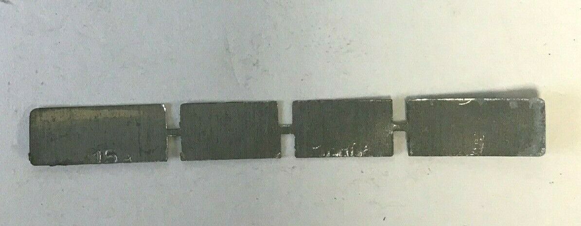 PIERCE 215 RENEWABLE FUSE LINKS 15A 250 VOLT REFILLS****LOTOF100***