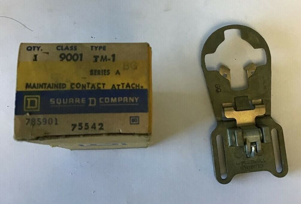 SQUARE D 9001 TM-1 MAINTAINED CONTACT ATTACHMENT SER.A ***LOTOF3***