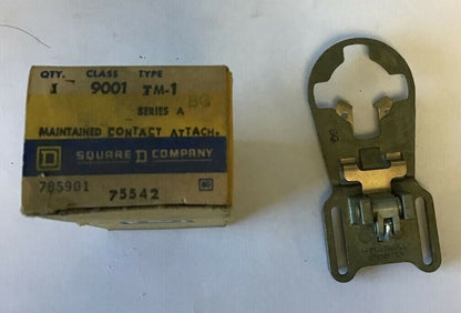 SQUARE D 9001 TM-1 MAINTAINED CONTACT ATTACHMENT SER.A ***LOTOF3***