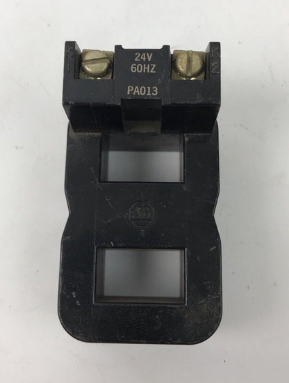 ALLEN BRADLEY PA-013 COIL, 24V @ 60HZ, NEW NO BOX, INSPECTED