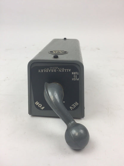 ALLEN BRADLEY 971176 REVERSING DRUM SWITCH 600V SIZE 0