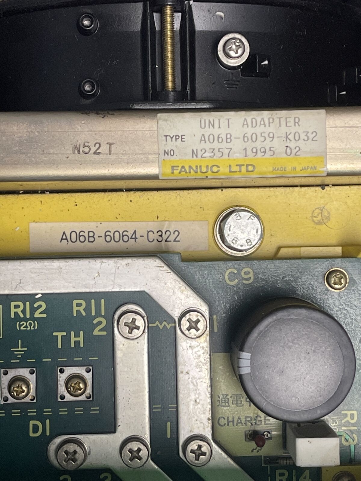 FANUC A06B-6064-H318#H550 AC SPINDLE SERVO UNIT 200-220VAC 32KVA 3PH 50-60HZ