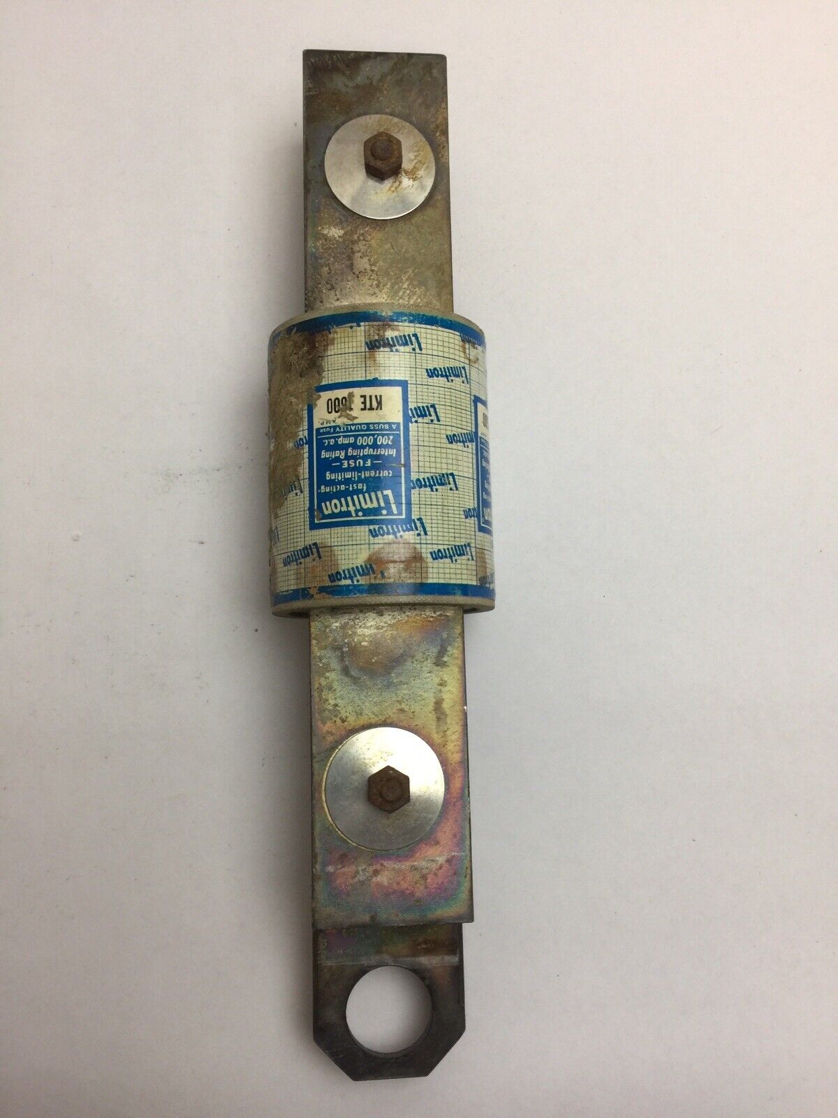 BUSSMAN LIMITRON KTE 1600 FAST-ACTING CURRENT-LIMITING FUSE 1600A 600VAC CLASS L