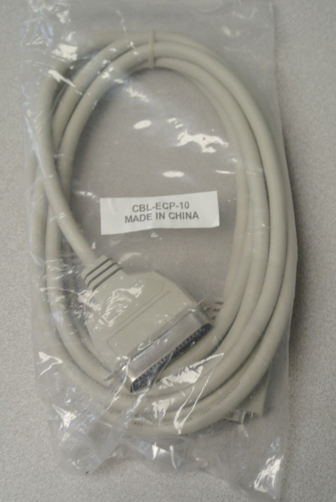 CBL-ECP-10 / DB25M to DB25F x 10' / NEW SURPLUS / 25-PIN MALE to 25-PIN FEMALE