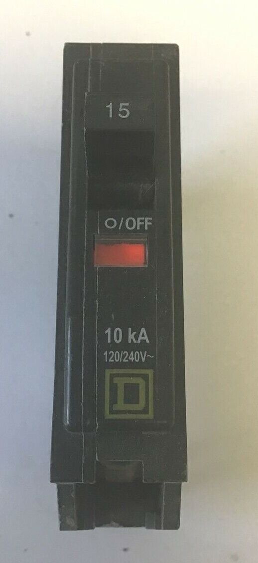 SQUARE D QO11510CP CIRCUIT BREAKER 120/240VAC ***LOTOF10***