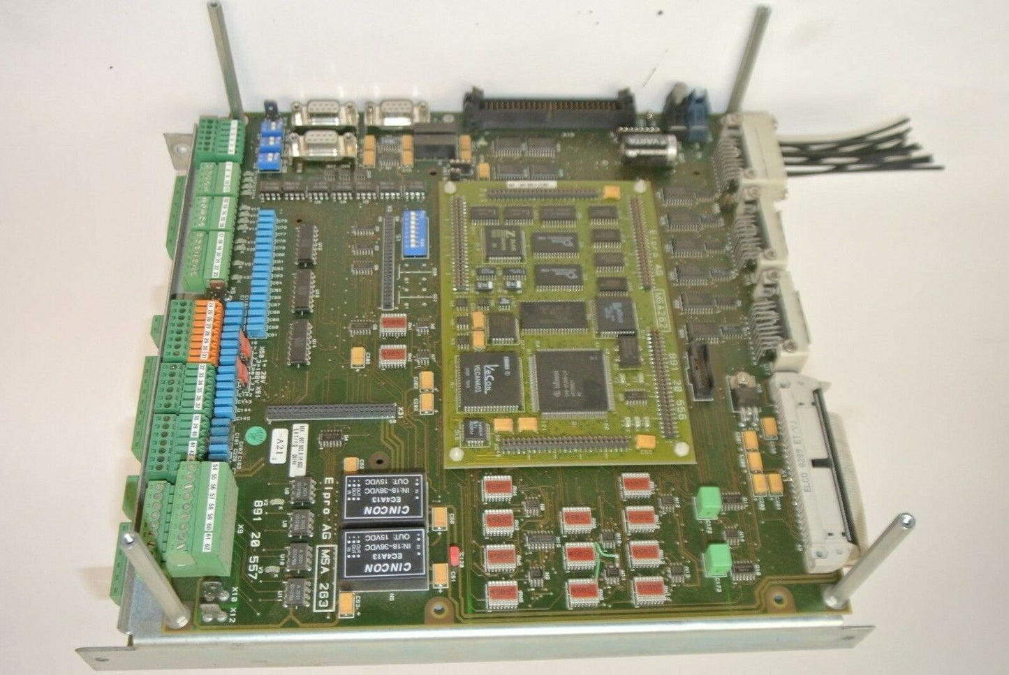 CIRCUIT BOARD ASSEMBLY from WORKING DYNAMOMETER CONTROLS VEM TRANSRESCH ELPRO