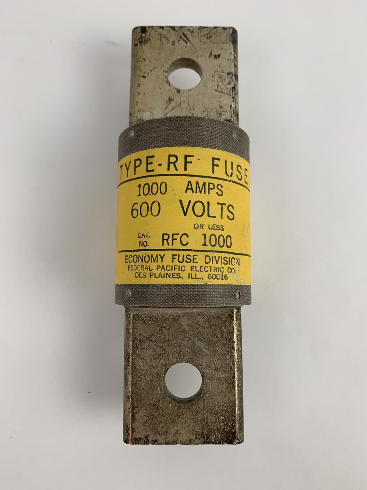 Economy Fuse RFC1000 1000A 600V Type-RF Fuse