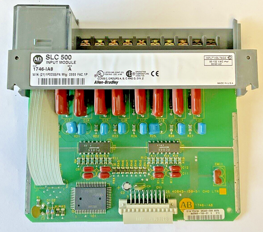 ALLEN BRADLEY 1746-IA8 INPUT MODULE SER.A 132VAC 50/60HZ