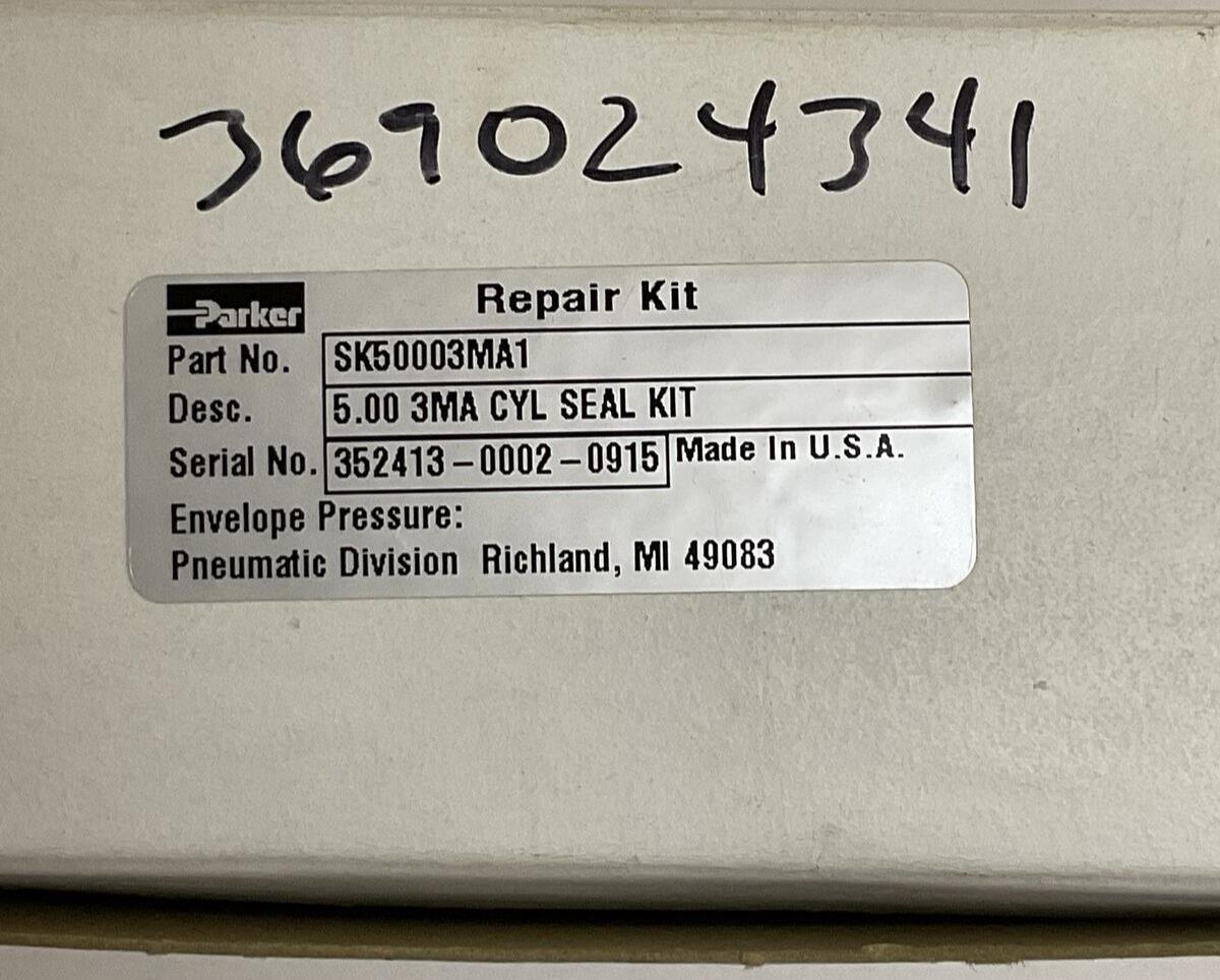 PARKER SK50003MA1 REPAIR KIT 5.00 3MA CYL SEAL KIT