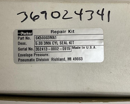 PARKER SK50003MA1 REPAIR KIT 5.00 3MA CYL SEAL KIT