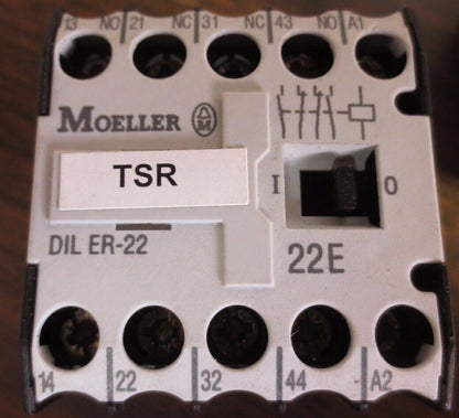 KLOCKNER-MOELLER DIL ER-22 CONTACTOR RELAY - 22E - LOT of 2