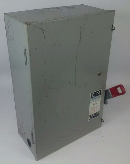 CHALLENGER H5236 NON-FUSIBLE SAFETY SWITCH, 3PH, 200A, 600V, 150HP, TYPE 1