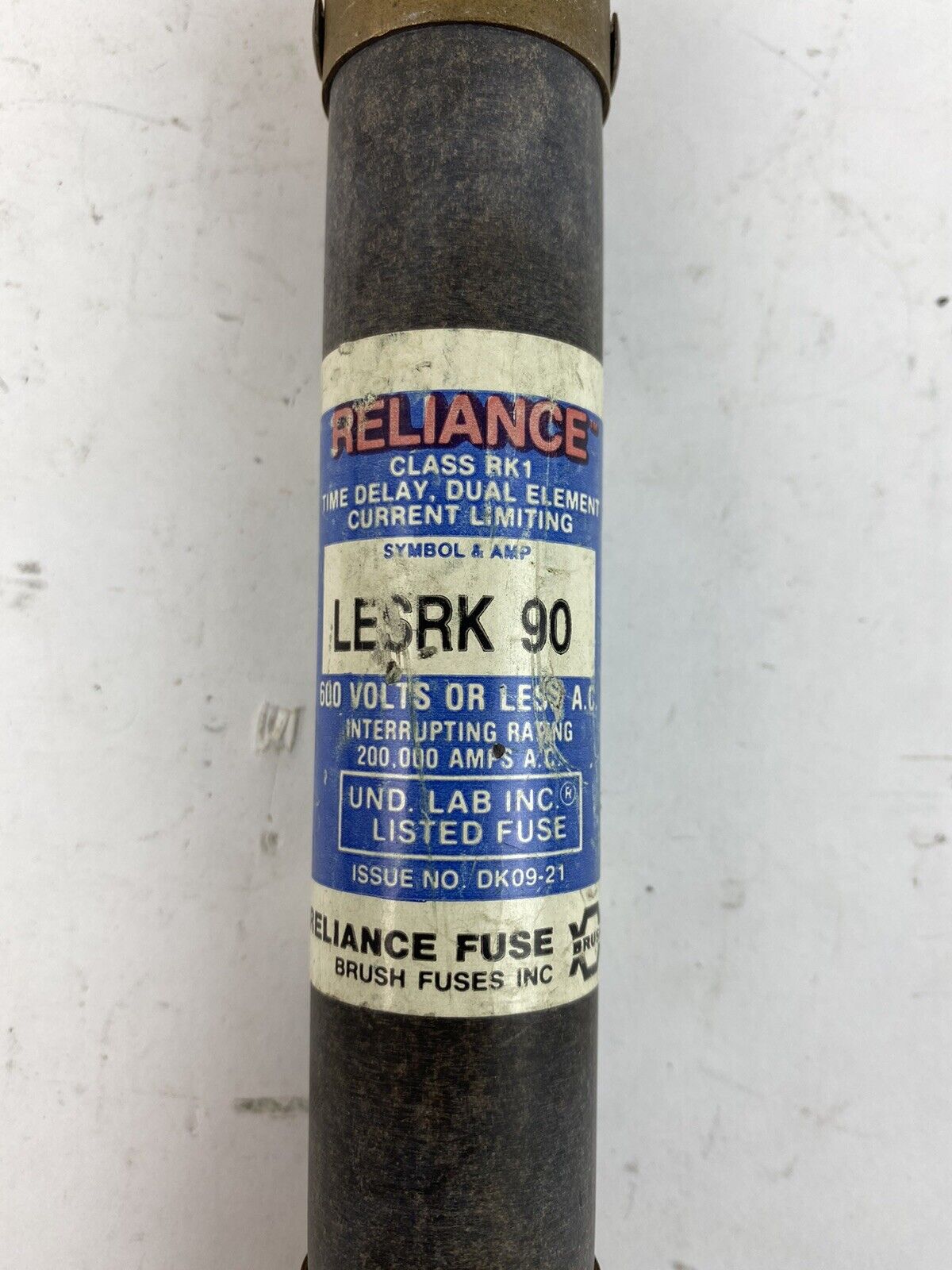 Reliance LESRK90 90A 600V Fuse "Lot of 3"