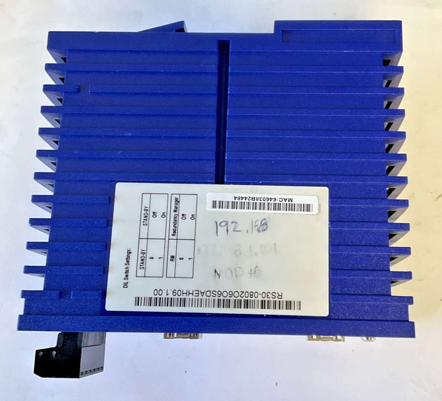 HIRSCHMANN RS30-0802O6O6SDAEHH09.1.00 RAIL SWITCH 60VDC 30VAC