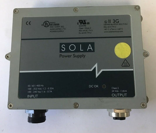 SOLA SCP 100S24X-DVN POWER SUPPLY 353VDC 240VAC