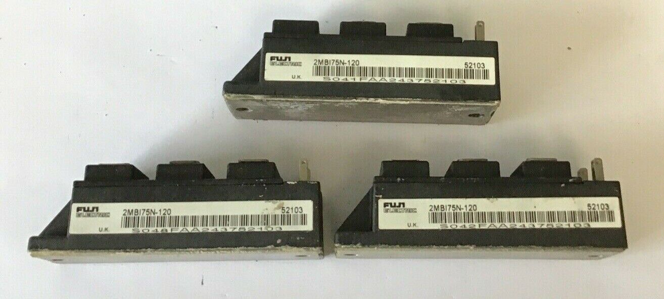 FUJI ELECTRIC  2MBI75N-120 TRANSISTOR MODULE ***LOTOF3***