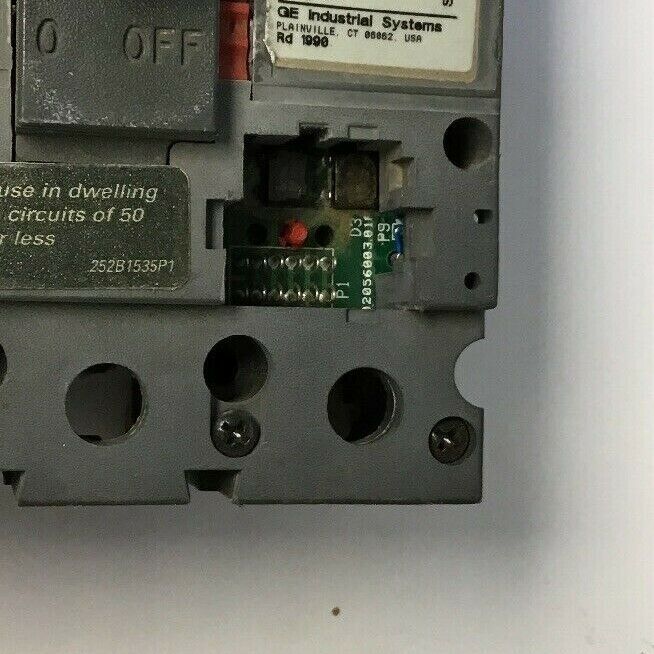 GE SELA24AT0060 CURRENT LIMITING  CIRCUIT BREAKER 60A 480VAC 2POLE W/O TRIP