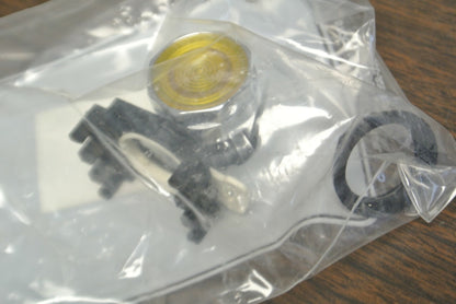 C-H E22T4X27 / E22TL1C EXT. PUSHBUTTON YELLOW ILLUM. PRESS to TEST / NEW SURPLUS