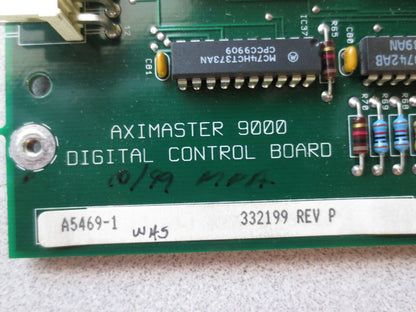 CLEVELAND MOTION CONTROLS 332199 AXIMASTER 9000 DIGITAL CONTROL BOARD A5469-1