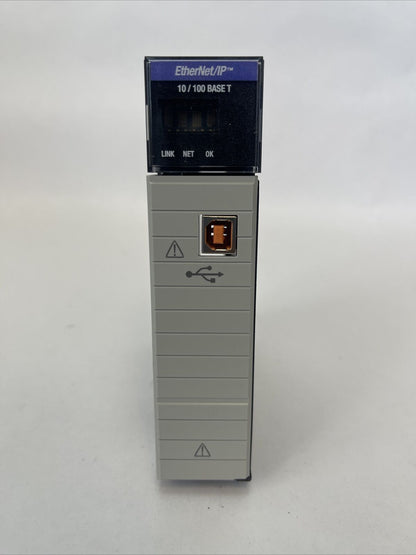 ALLEN BRADLEY 1756-EN2T SER C FW 4.003 CLX HI-CAP ENET/IP MODULE 3mA@24VDC