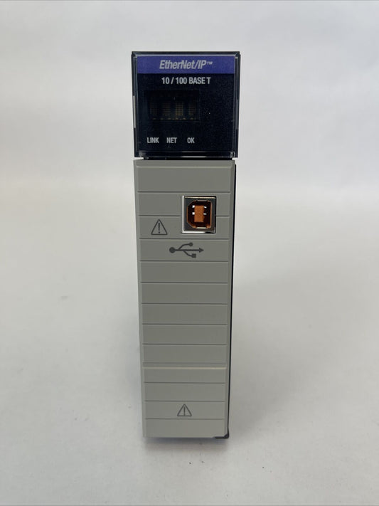 ALLEN BRADLEY 1756-EN2T SER C FW 4.003 CLX HI-CAP ENET/IP MODULE 3mA@24VDC