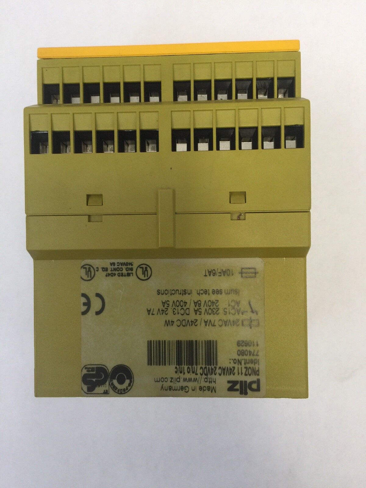 PILZ PNOZ 11 24VAC 24VDC 7n/o 1n/c