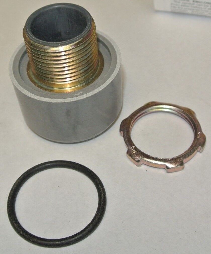 ALLEN-BRADLEY 1490-N10 (2) & 1490-N2 (2) CONDUIT HUBS - 1" & 3/4" / NEW SURPLUS