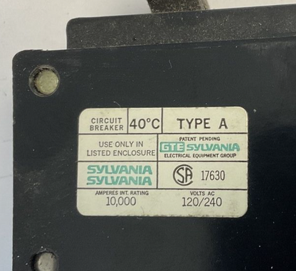 SYLVANIA A-230 CIRCUIT BREAKER 120/240VAC 30A ***LOTOF6***