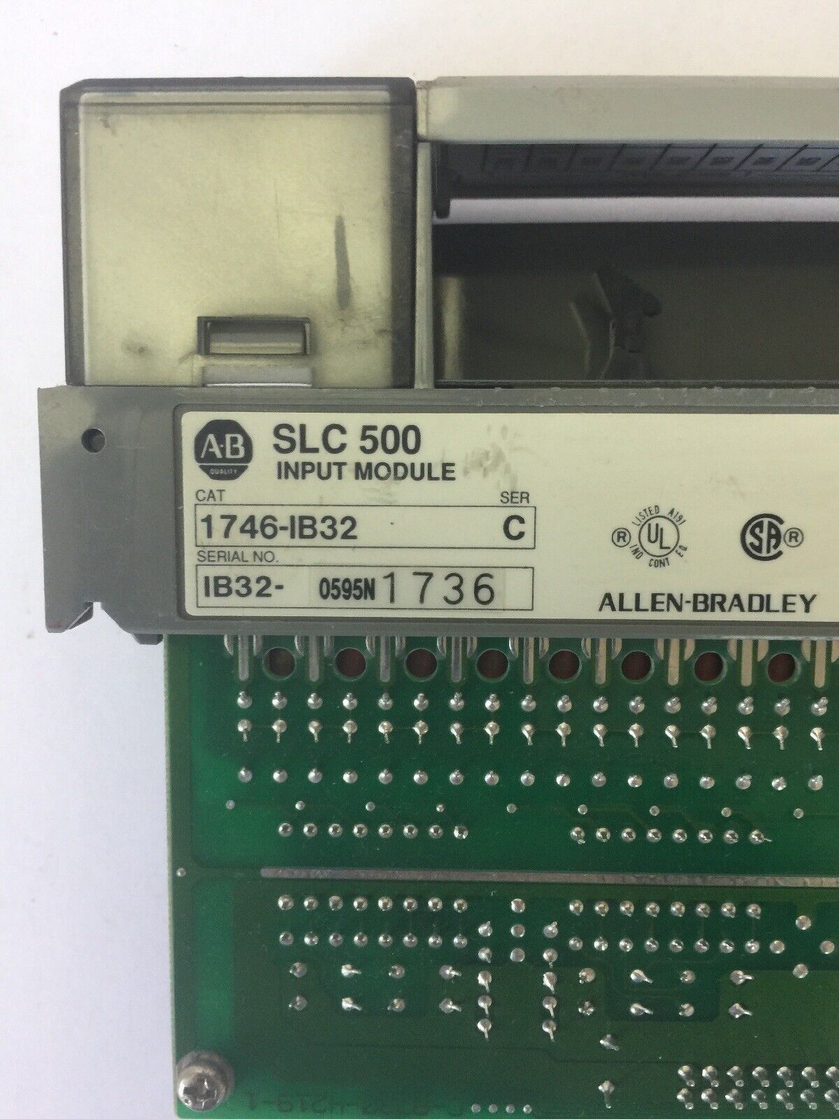 ALLEN BRADLEY 1746-IB32 INPUT MODULE SER C 15-30 VDC