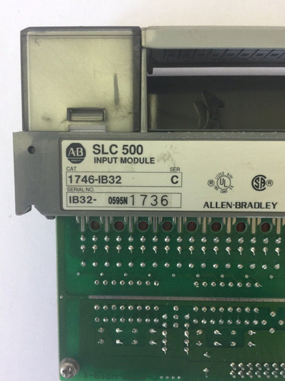 ALLEN BRADLEY 1746-IB32 INPUT MODULE SER C 15-30 VDC