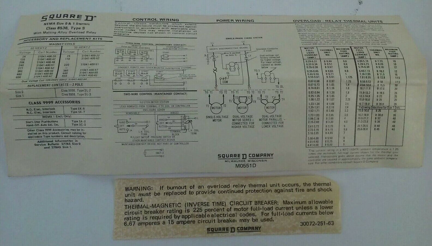 SQUARE D CLASS 8536 TYPE SBR1 8536-SBR1 EXPLOSION PROOF ENCLOSURE SERIES A