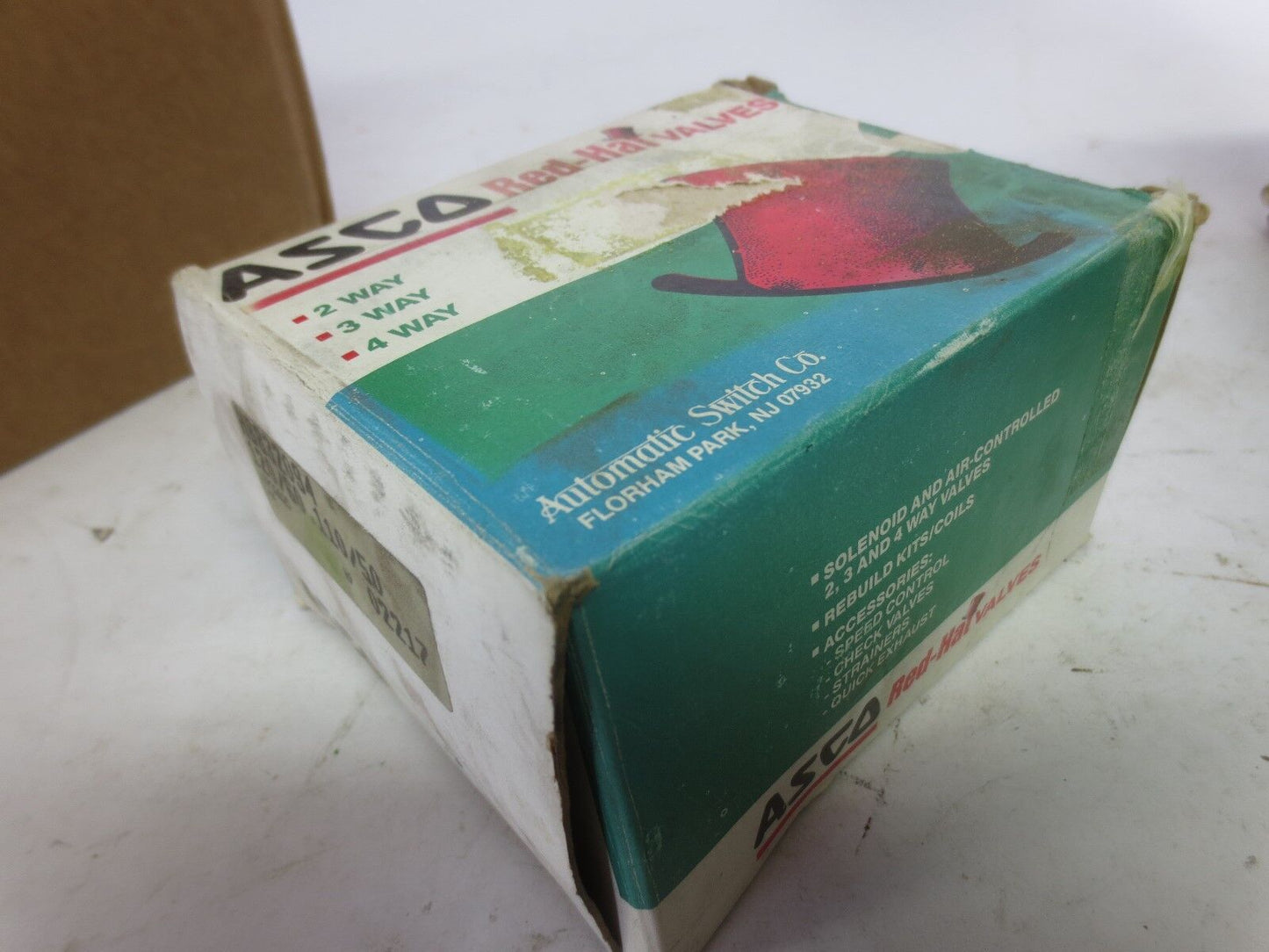 ASCO HB832094 SOLENOID VALVE 110-120V, 50-60Hz - NEW SURPLUS in BOX