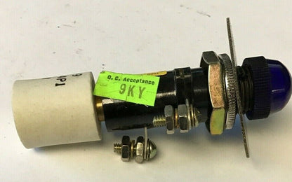 GENERAL ELECTRIC 227A240051 BLUE INDICATOR LIGHT***LOTOF2***