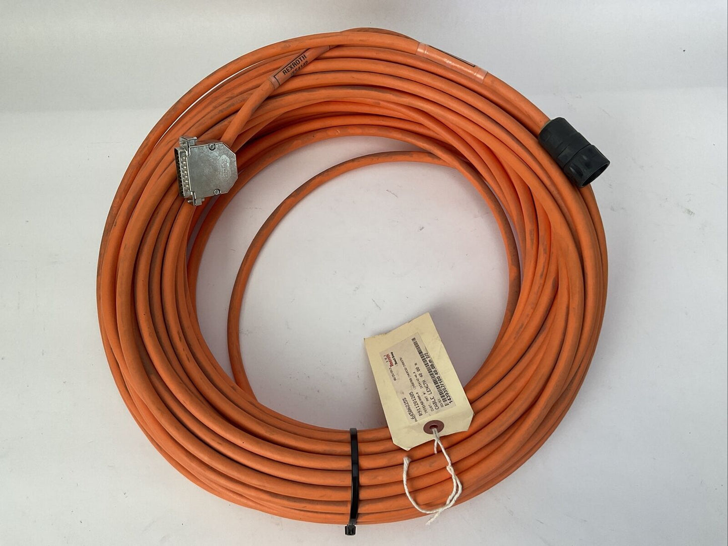 REXROTH R911281205 SERVO ENCODER CONTROL CABLE 40.00M