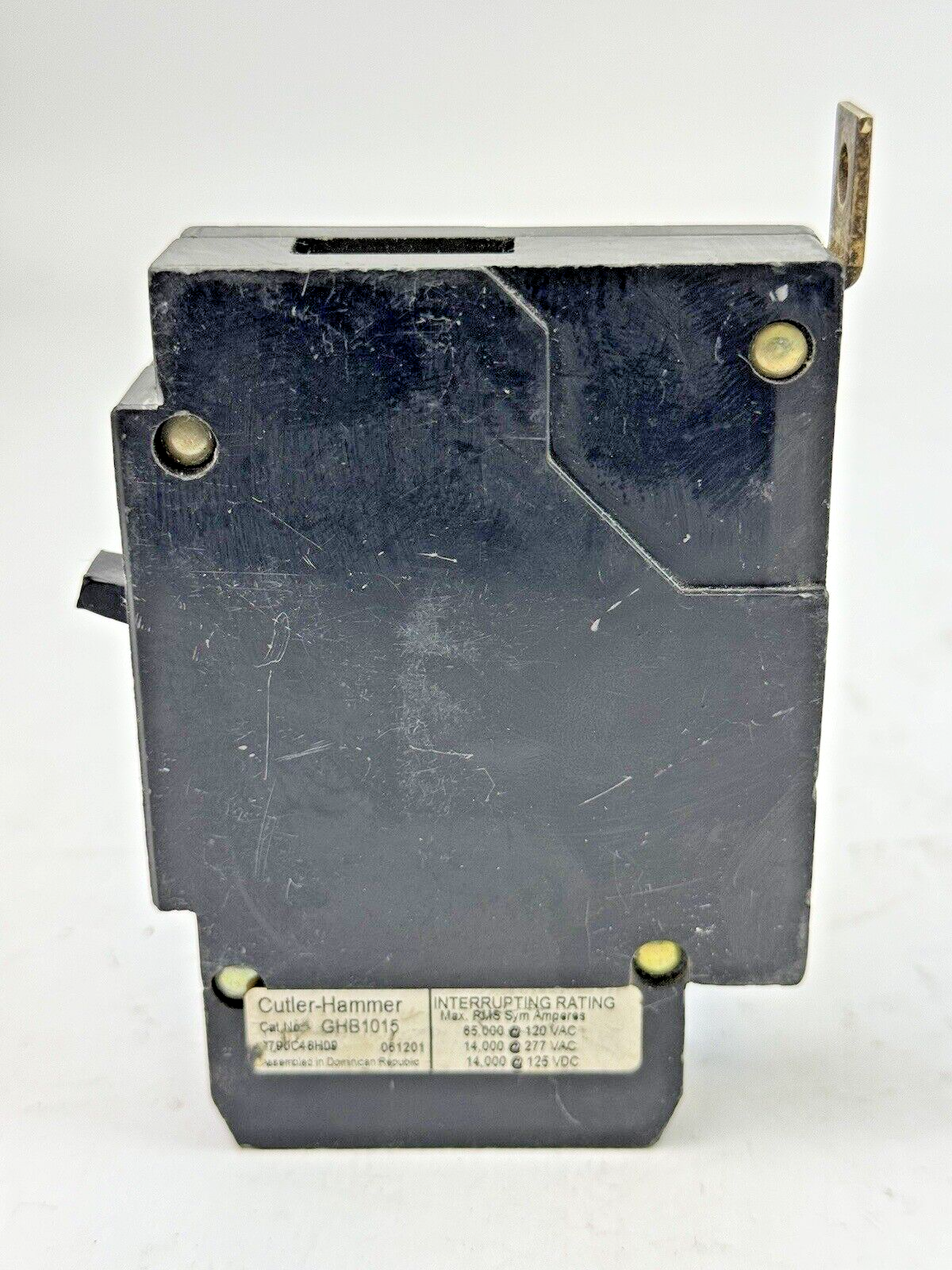 WESTINGHOUSE - GHB1015 - BOLT-ON CIRCUIT BREAKER - 1 POLE/277VAC/15A - NEW