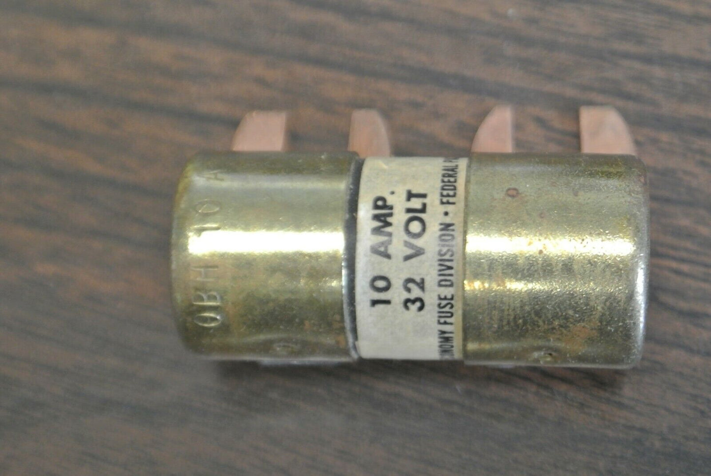 ECONOMY / FPE OBH-10 BOLT-ON FUSE / 10A / 32VDC / NEW SURPLUS