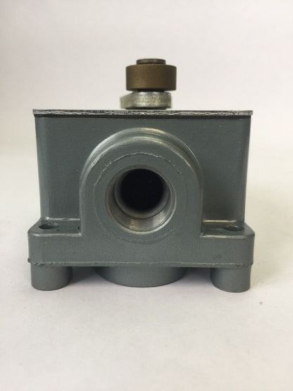 ALLEN BRADLEY 801-ASC29 LIMIT SWITCH ROLLER LEVER  600V AC/DC NO-NC CONTACT