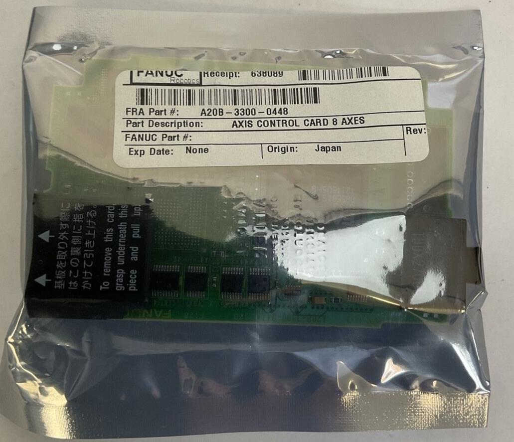 FANUC A20B-3300-0448/13B AXIS CONTROL CARD 8 AXES CIRCUIT BOARD