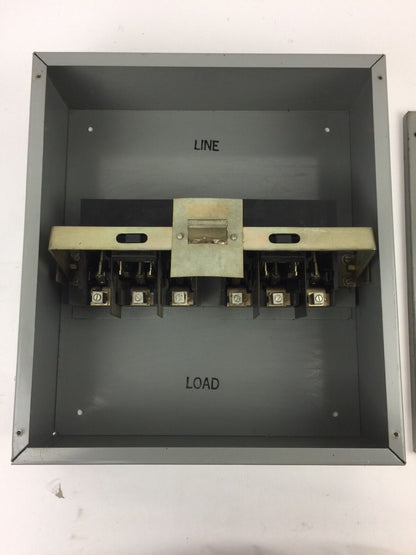 WESTINGHOUSE SDS-6030 30 MAX AMP MAX VOLT 600 AC 250 DC DISCONNECT SWITCH 6 POLE