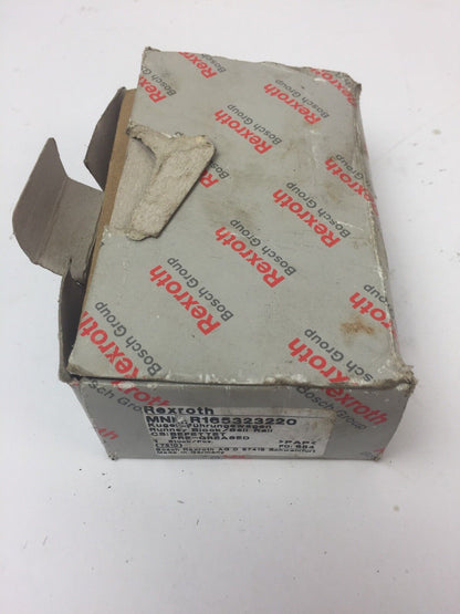 REXROTH R165323220 RUNNER BLOCK BALL RAIL CARRIAGE