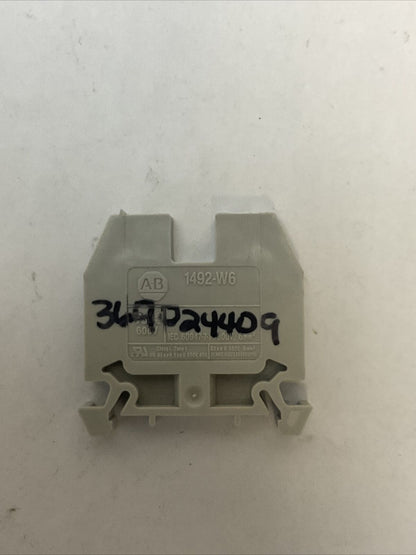 ALLEN BRADLEY 1492-W6 TERMINAL BLOCK (LOT OF 33)