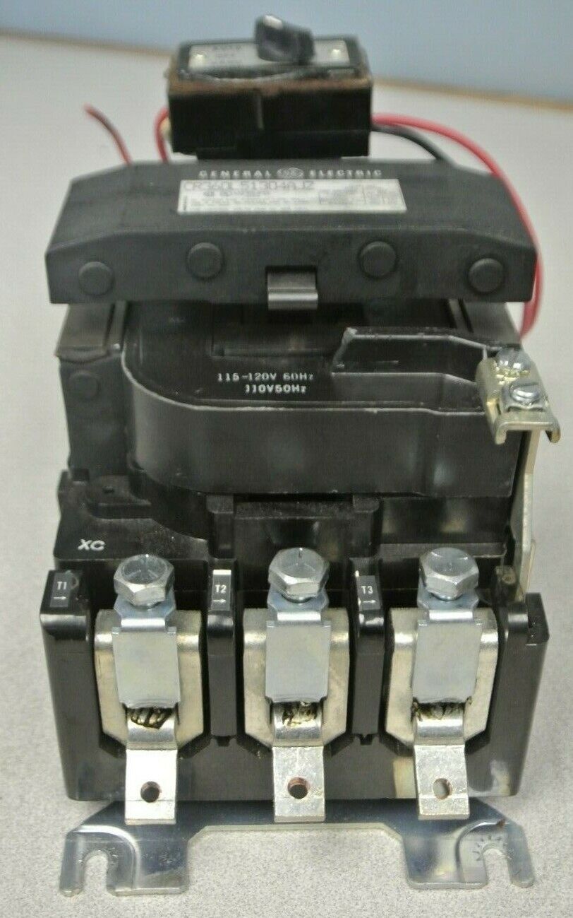 GENERAL ELECTRIC CR360L51304AJZ LIGHTING CONTACTOR / 110-120V COIL