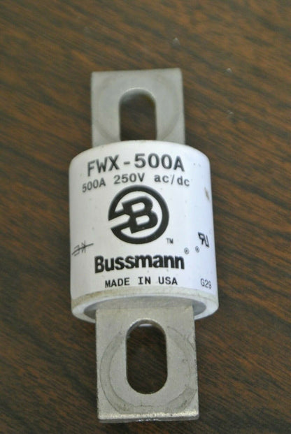 BUSS / BUSSMANN FWX-500A SEMICONDUCTOR FUSE / 500A / 250V